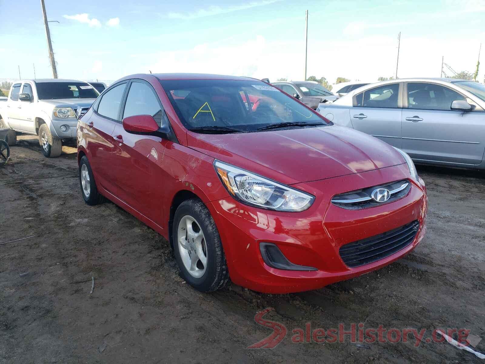 KMHCT4AE8GU064470 2016 HYUNDAI ACCENT