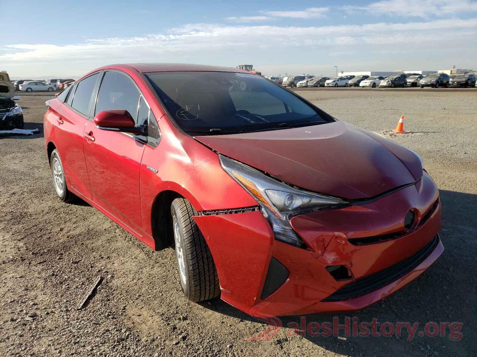 JTDKARFU3H3534317 2017 TOYOTA PRIUS