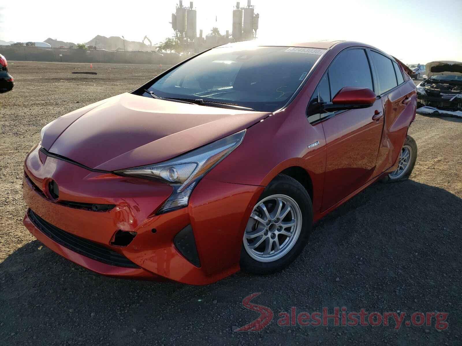 JTDKARFU3H3534317 2017 TOYOTA PRIUS