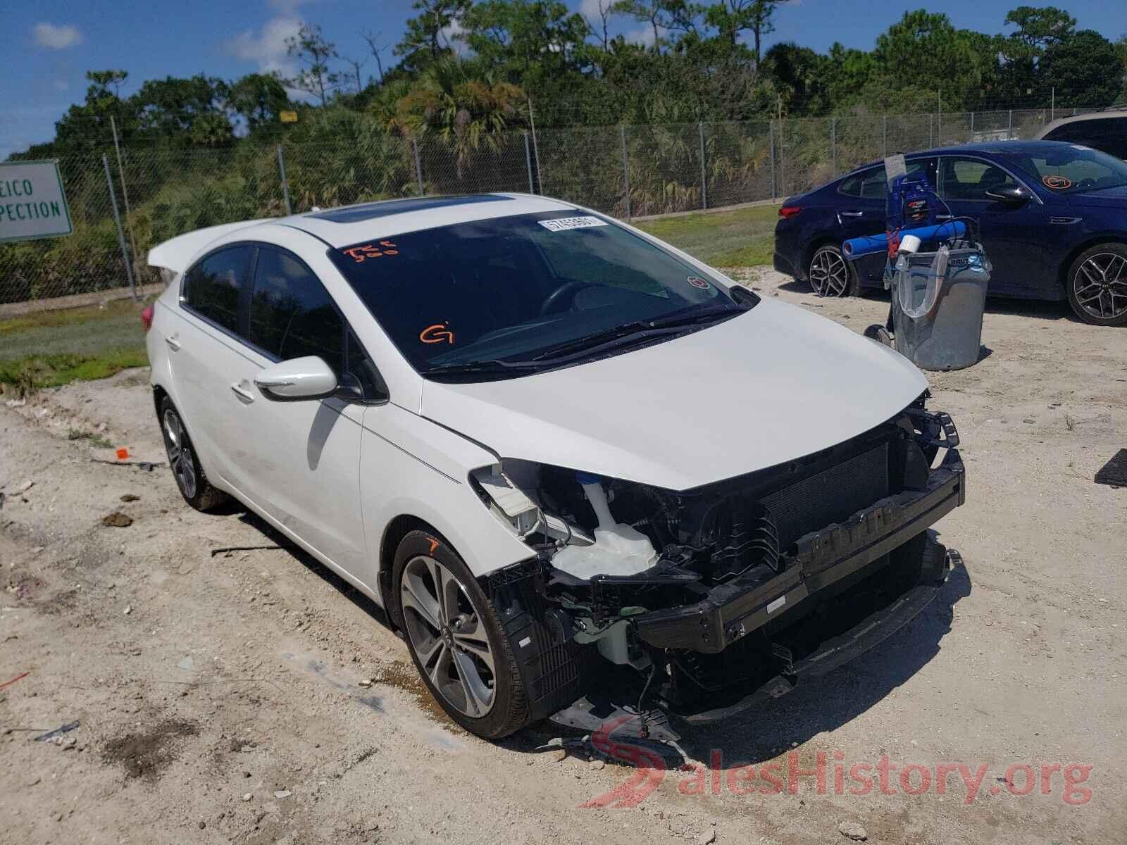 KNAFZ4A89G5553400 2016 KIA FORTE