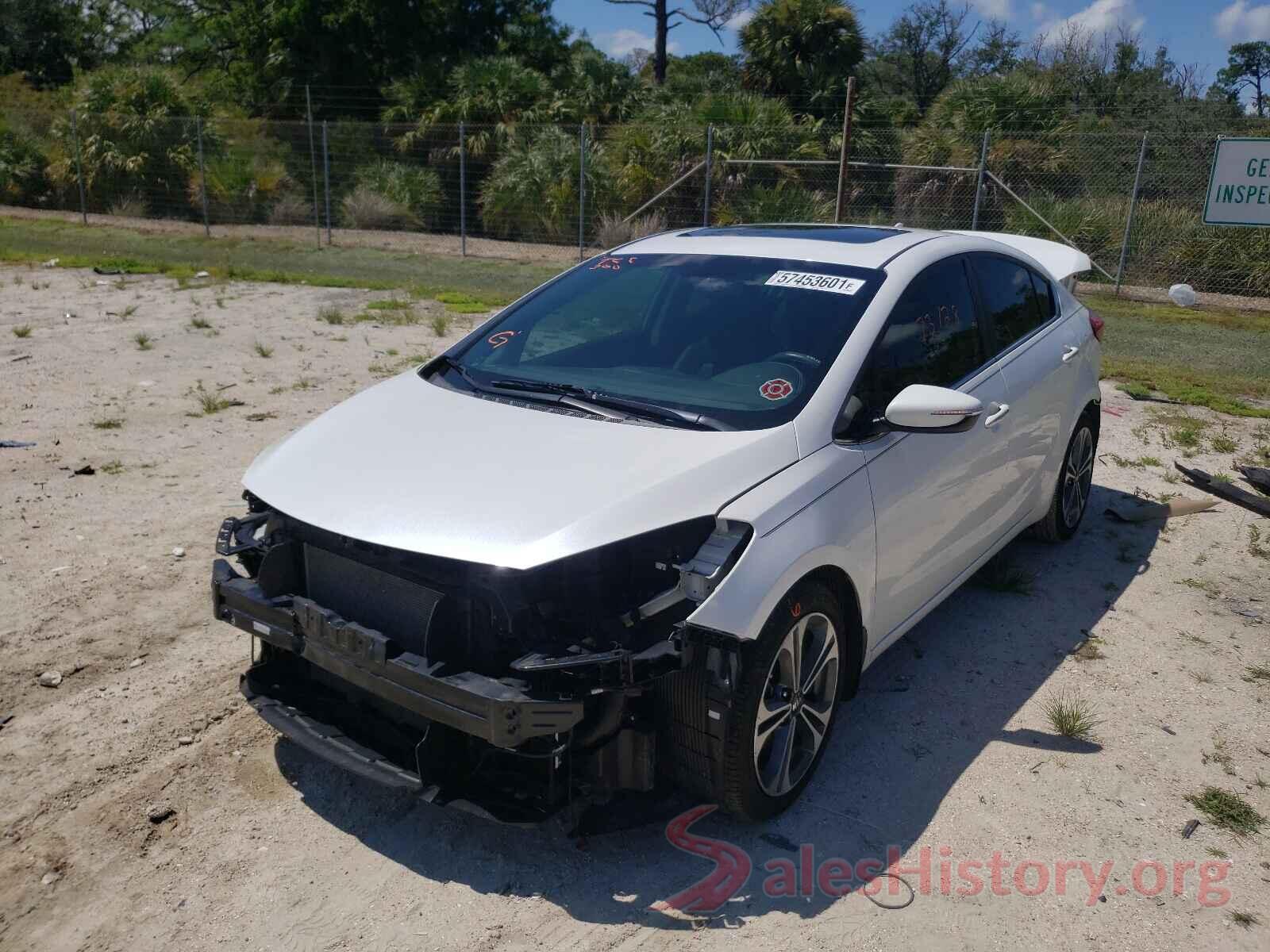 KNAFZ4A89G5553400 2016 KIA FORTE