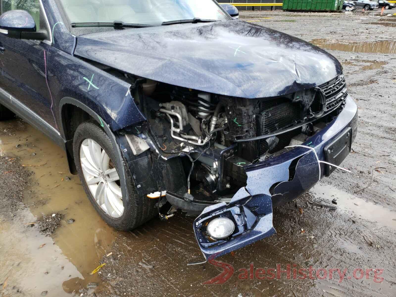 WVGBV7AXXFW605661 2015 VOLKSWAGEN TIGUAN