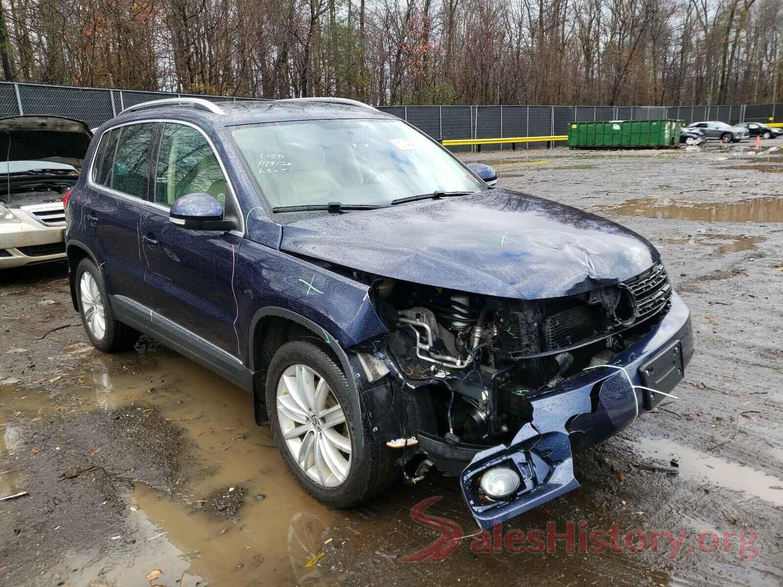 WVGBV7AXXFW605661 2015 VOLKSWAGEN TIGUAN