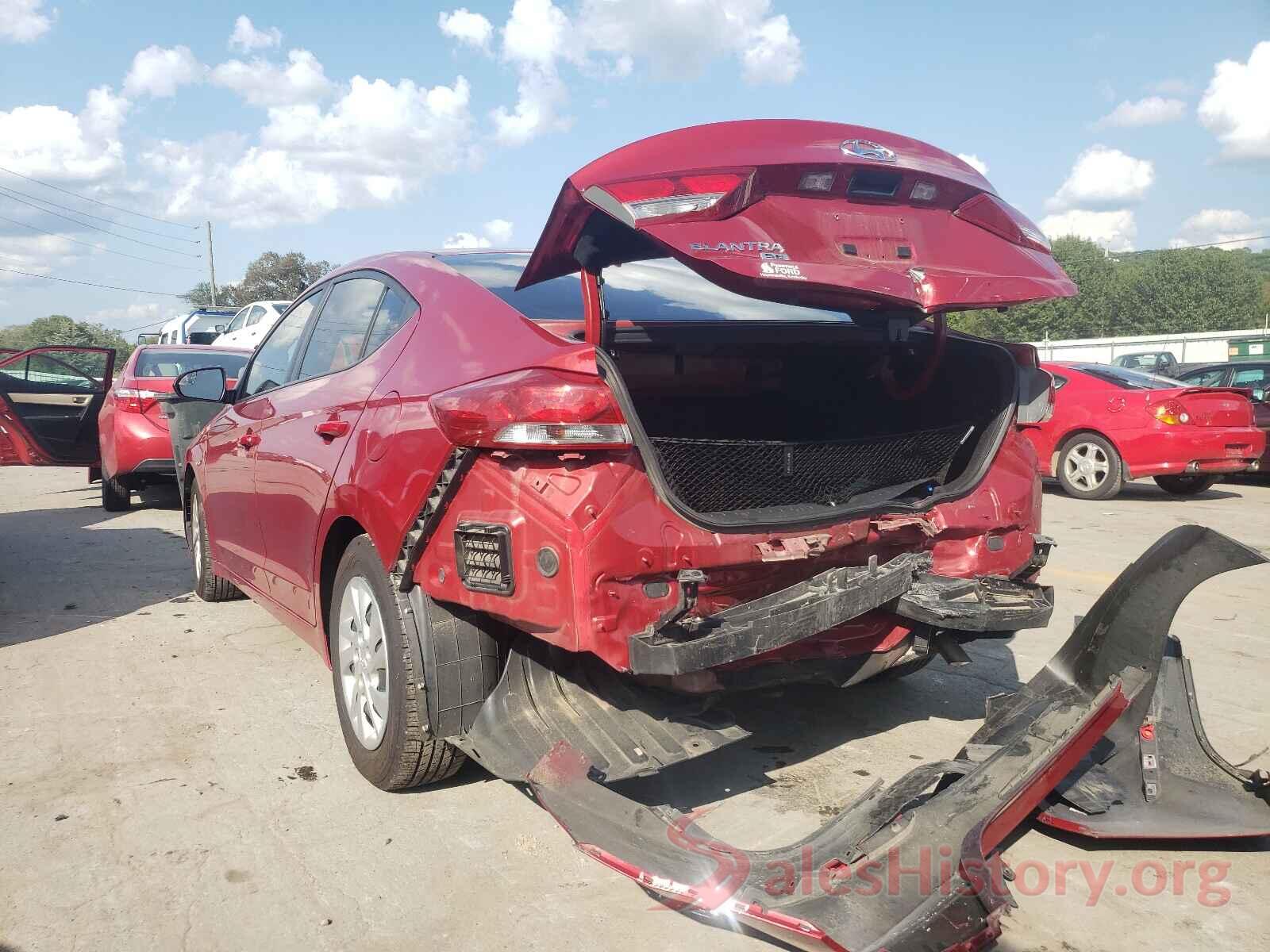 KMHD74LF3HU193815 2017 HYUNDAI ELANTRA