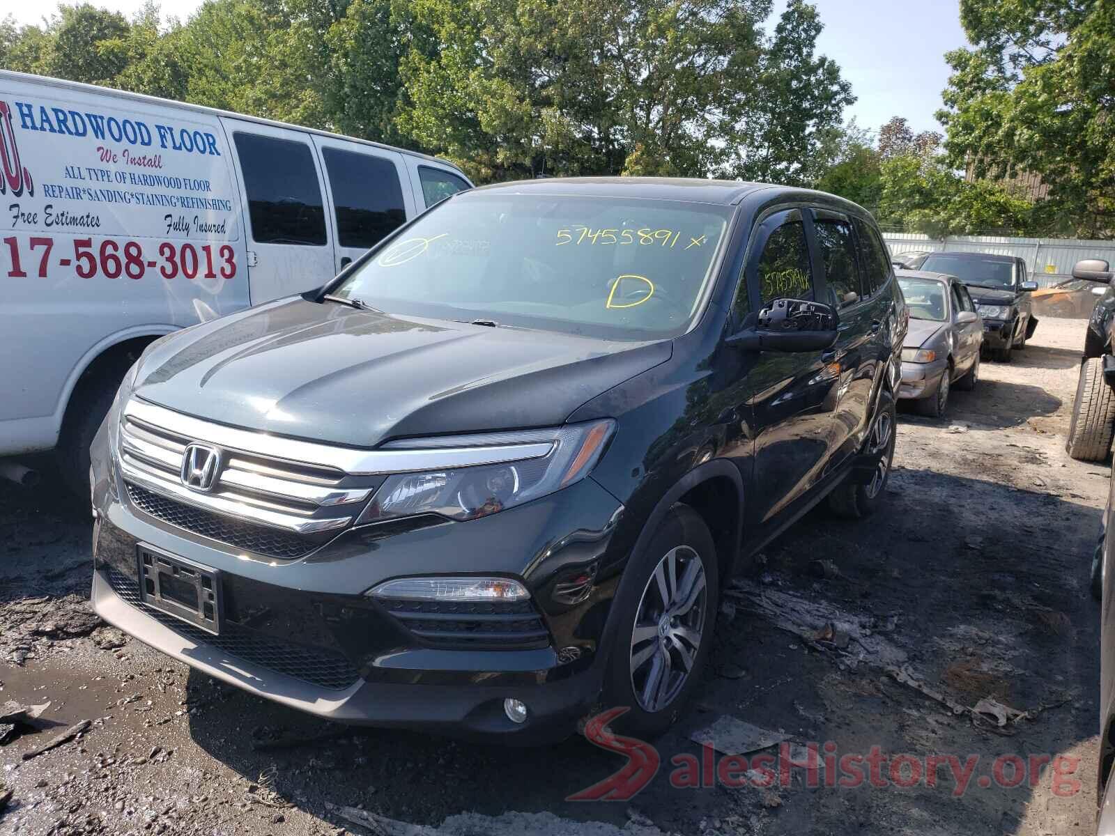 5FNYF6H72GB106399 2016 HONDA PILOT