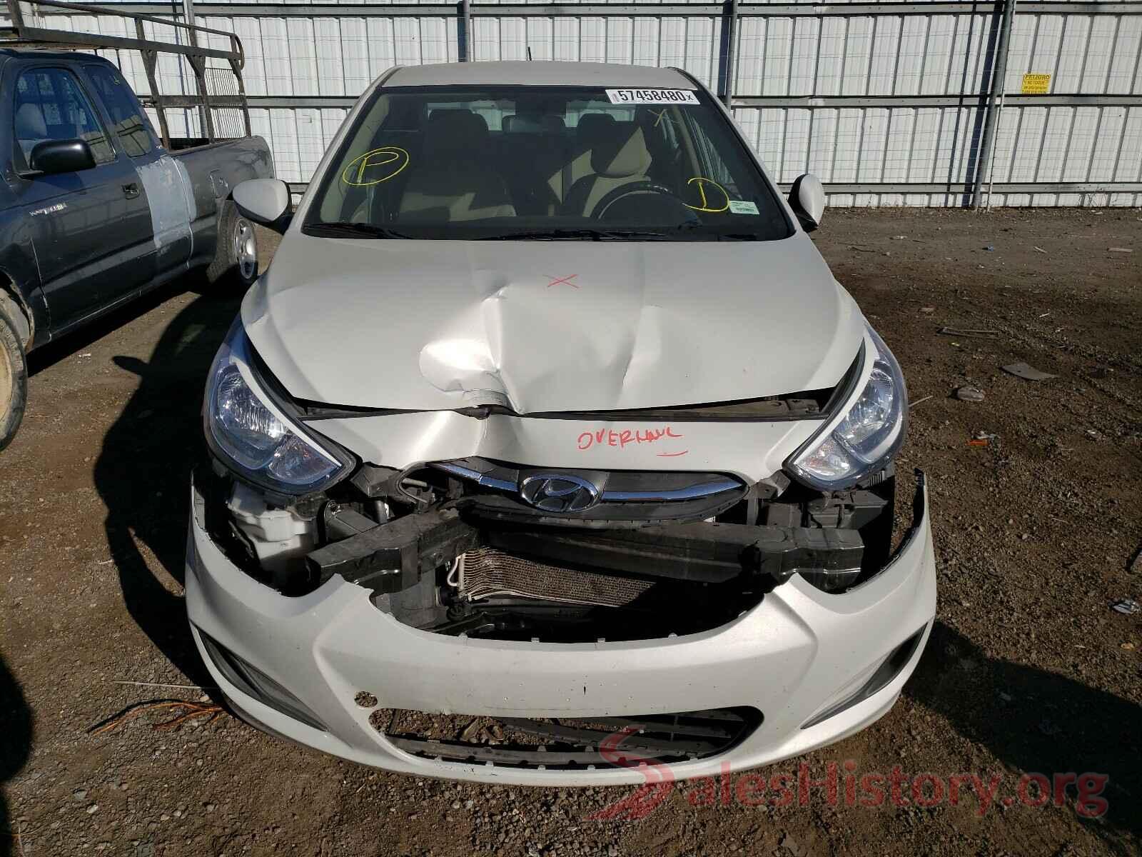 KMHCT4AE4GU075644 2016 HYUNDAI ACCENT