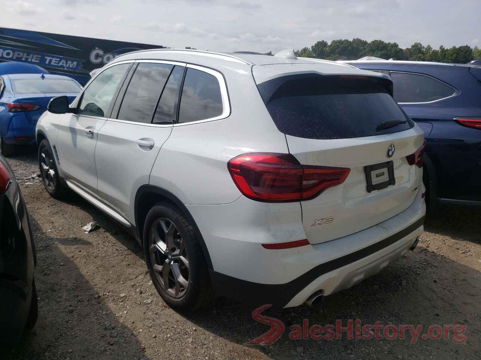 5UXTY5C07M9E37088 2021 BMW X3