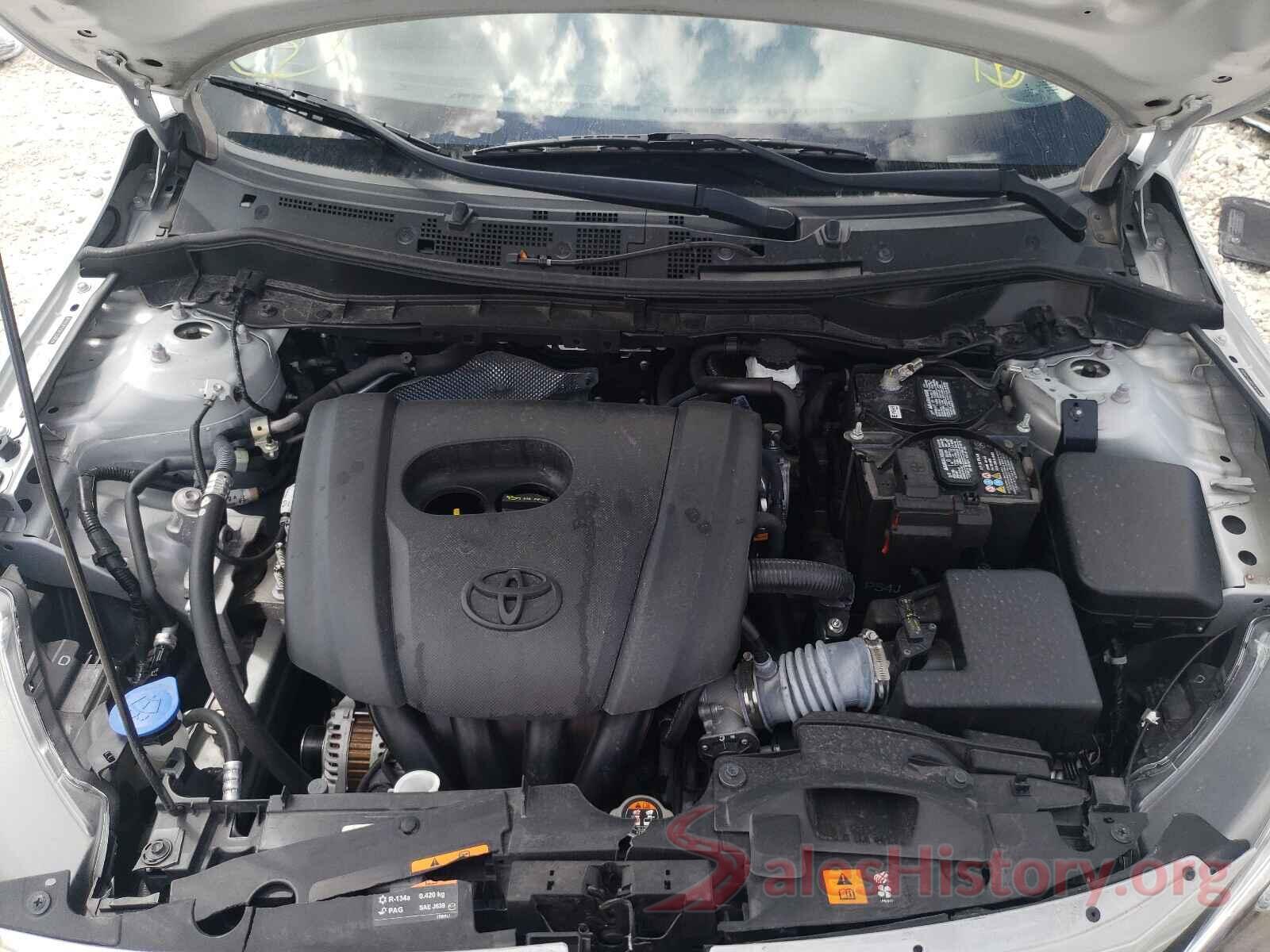 3MYDLBYV5KY528129 2019 TOYOTA YARIS