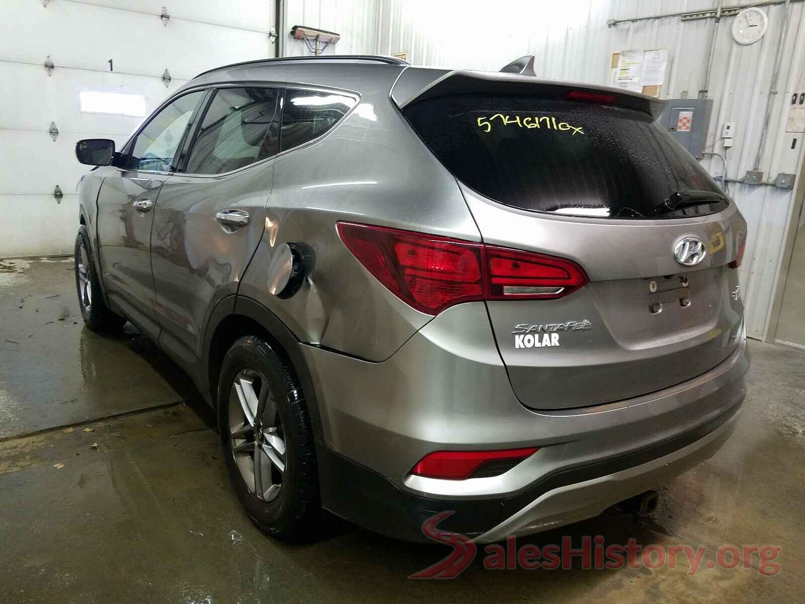 5NMZUDLB5HH030767 2017 HYUNDAI SANTA FE