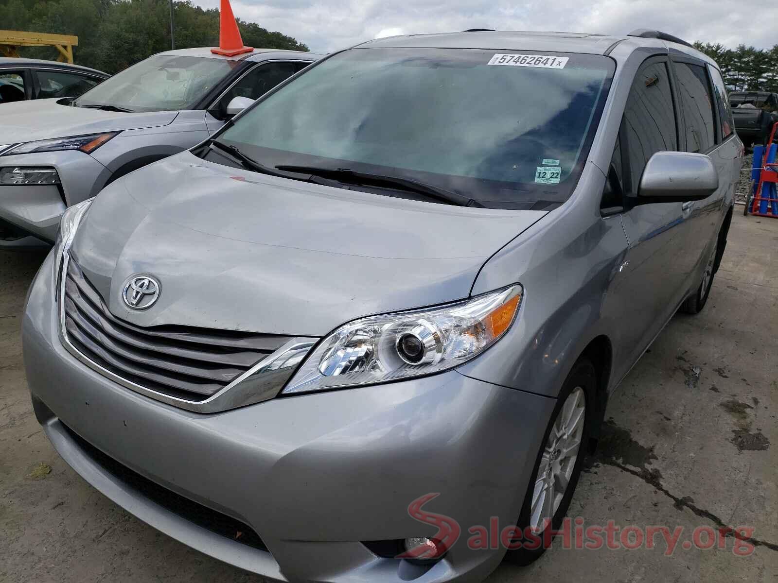 5TDDZ3DC0HS183311 2017 TOYOTA SIENNA