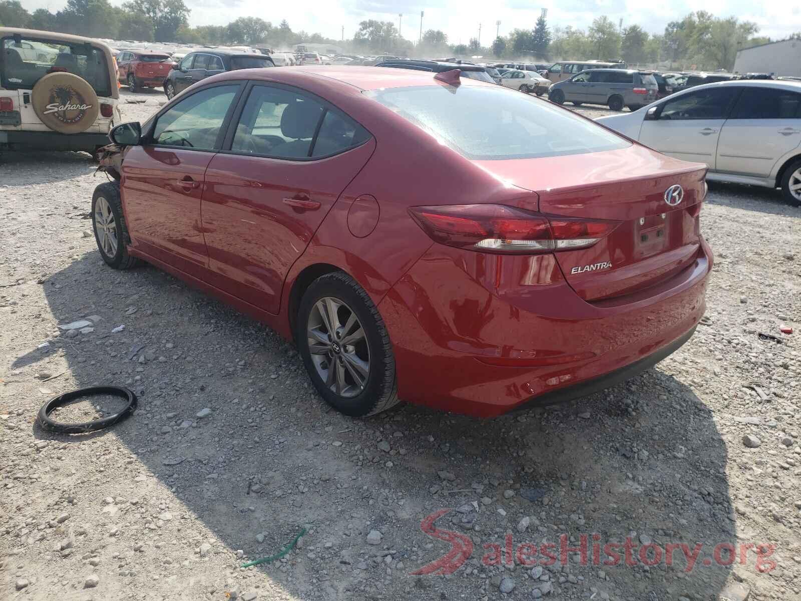 5NPD84LF4HH187405 2017 HYUNDAI ELANTRA