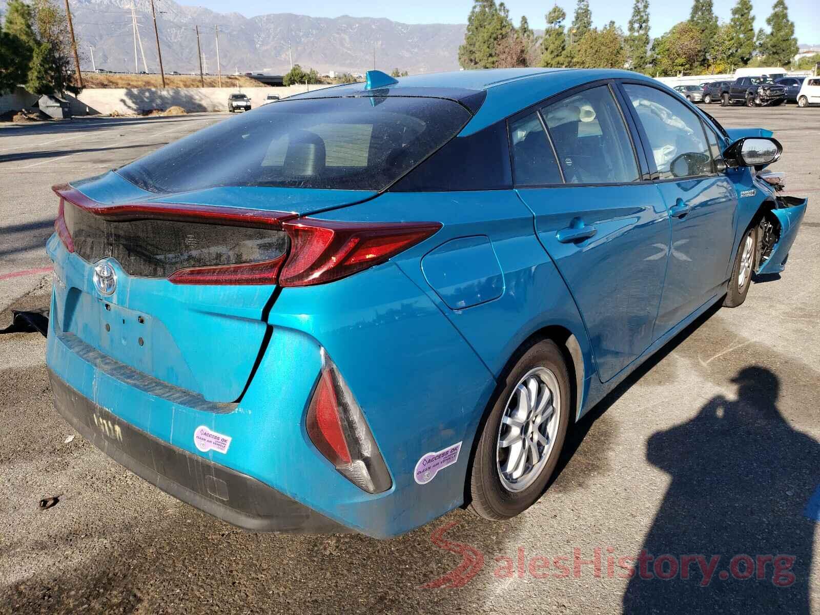 JTDKARFP9K3113235 2019 TOYOTA PRIUS