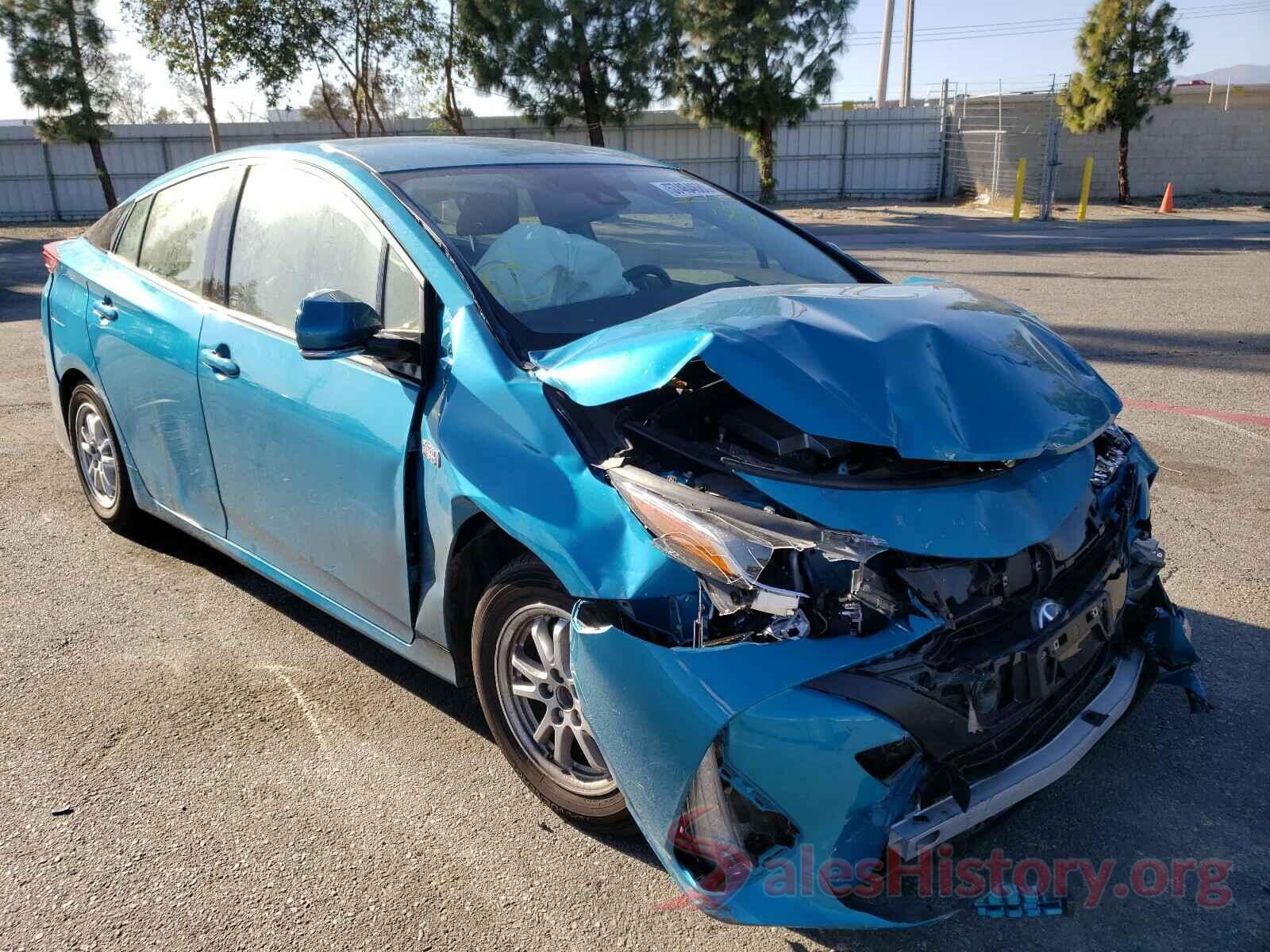 JTDKARFP9K3113235 2019 TOYOTA PRIUS