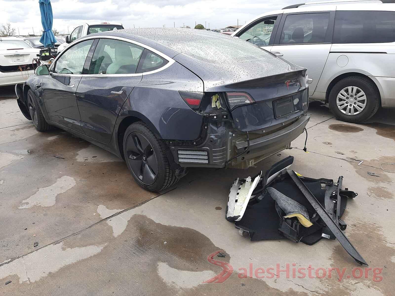 5YJ3E1EA0KF301782 2019 TESLA MODEL 3