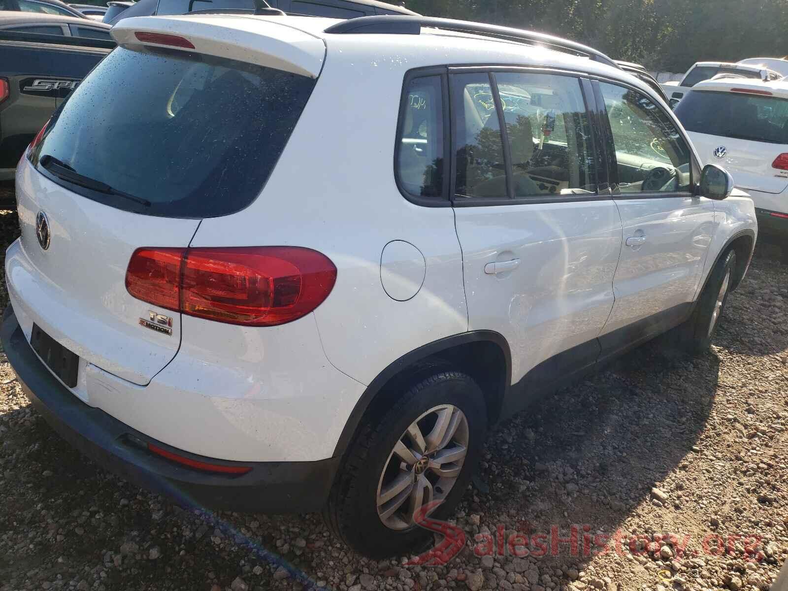 WVGBV7AX3HW501421 2017 VOLKSWAGEN TIGUAN