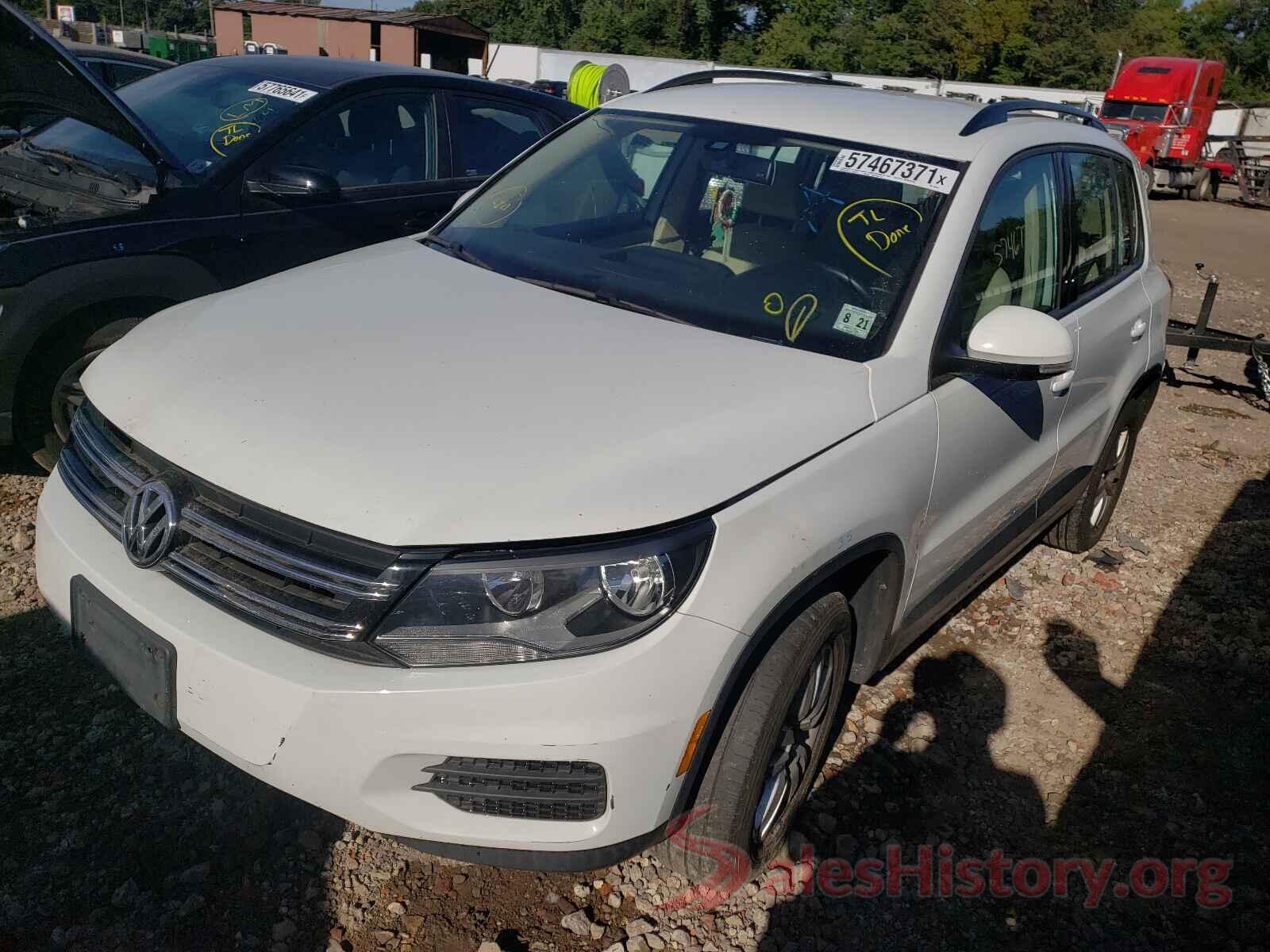 WVGBV7AX3HW501421 2017 VOLKSWAGEN TIGUAN