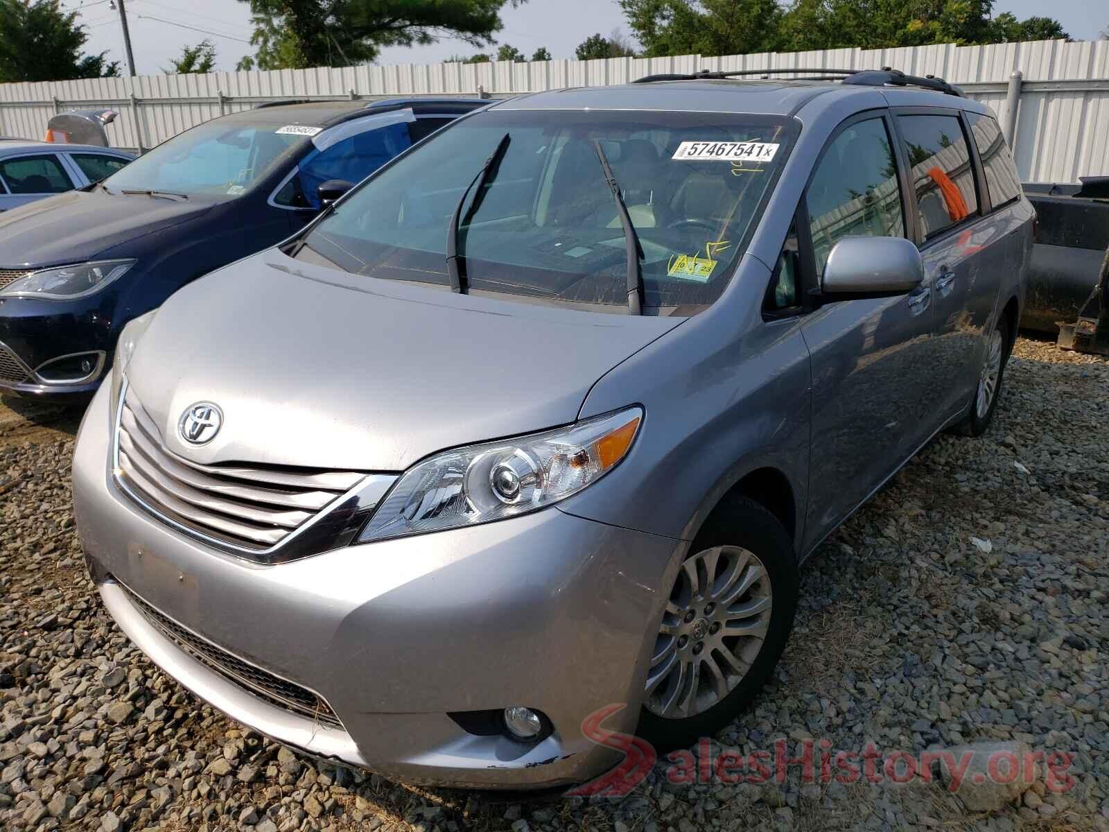 5TDYK3DC8GS728451 2016 TOYOTA SIENNA