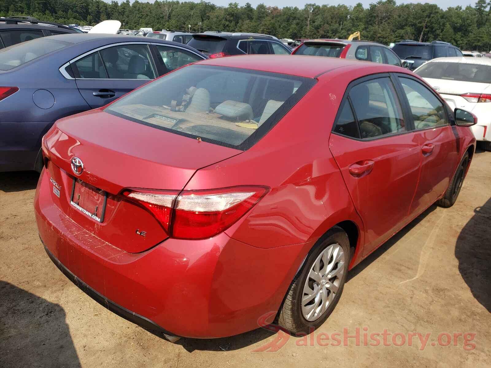 2T1BURHE5KC136117 2019 TOYOTA COROLLA