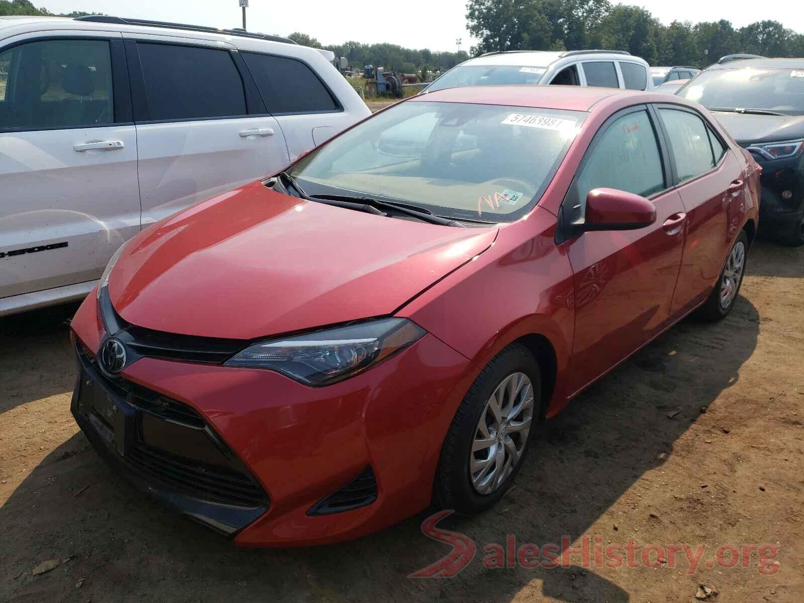 2T1BURHE5KC136117 2019 TOYOTA COROLLA