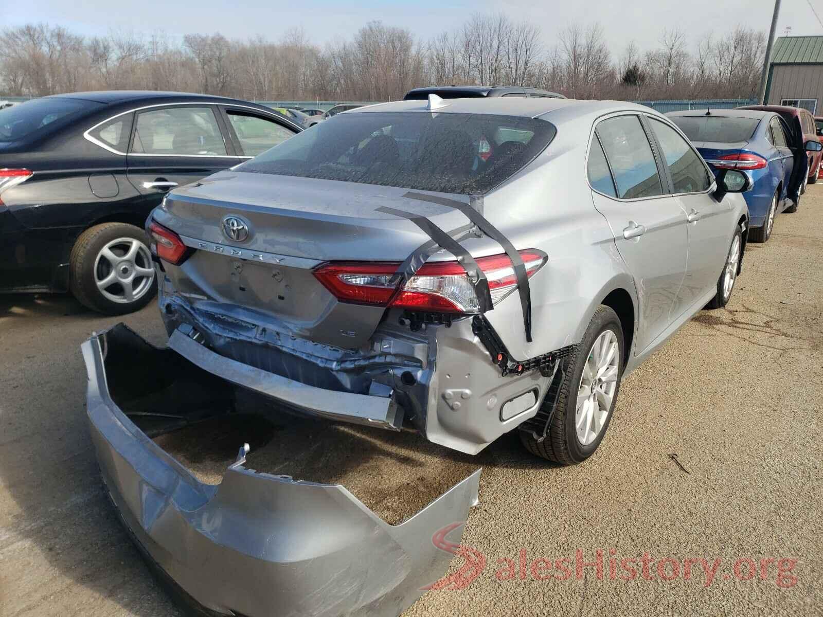 4T1B11HK4KU221707 2019 TOYOTA CAMRY