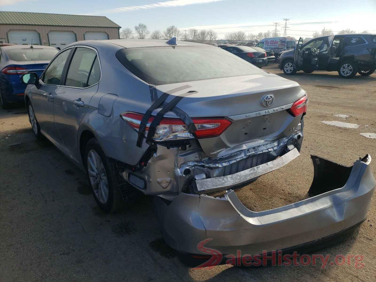 4T1B11HK4KU221707 2019 TOYOTA CAMRY