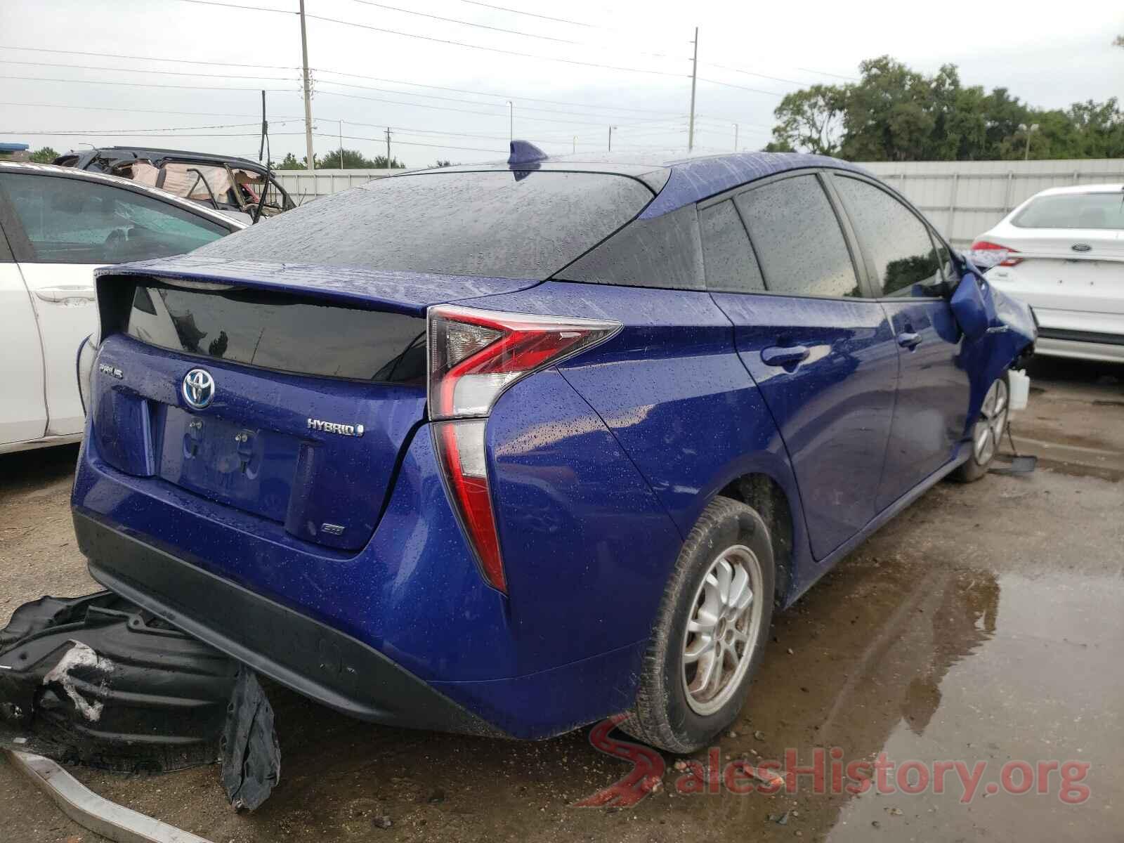 JTDKARFU2G3504546 2016 TOYOTA PRIUS