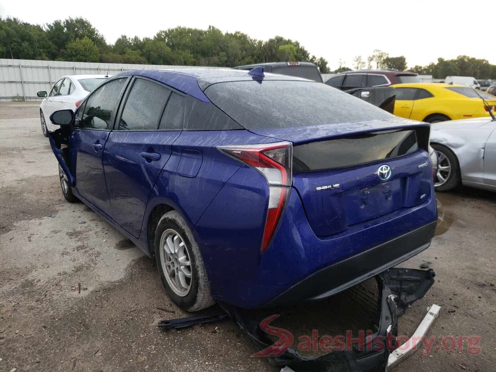 JTDKARFU2G3504546 2016 TOYOTA PRIUS