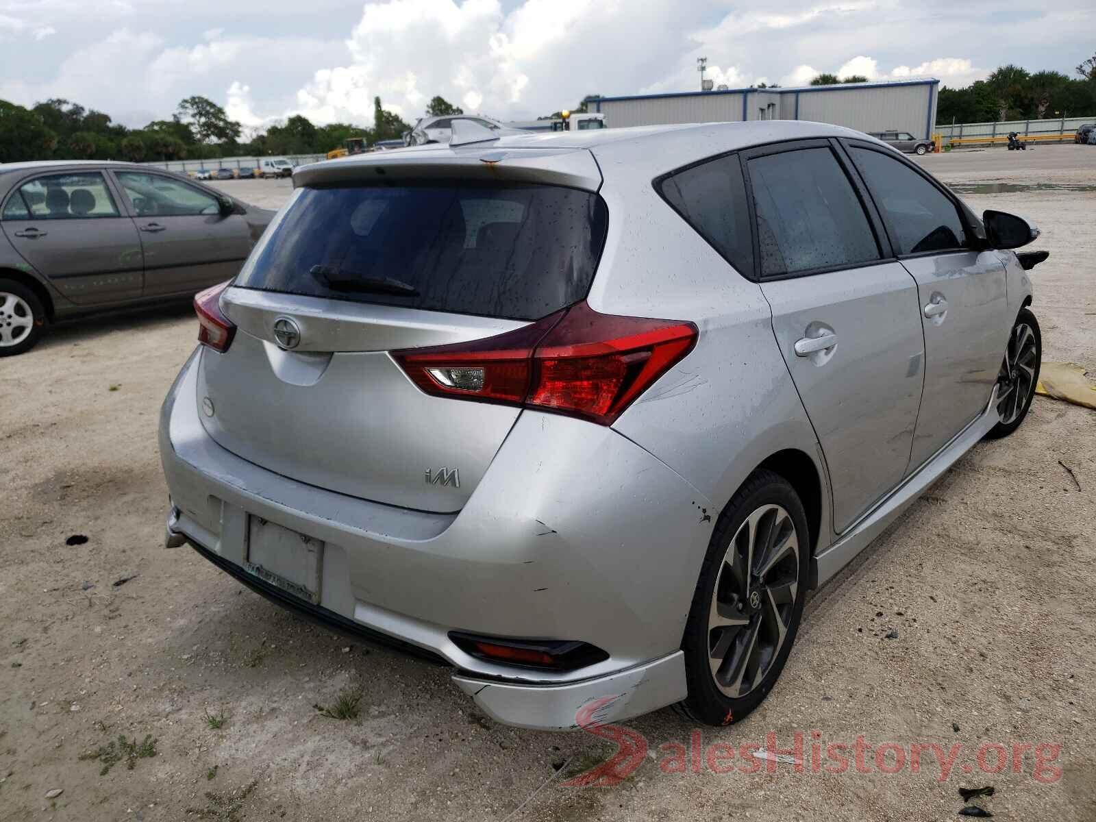 JTNKARJE7GJ510849 2016 TOYOTA SCION