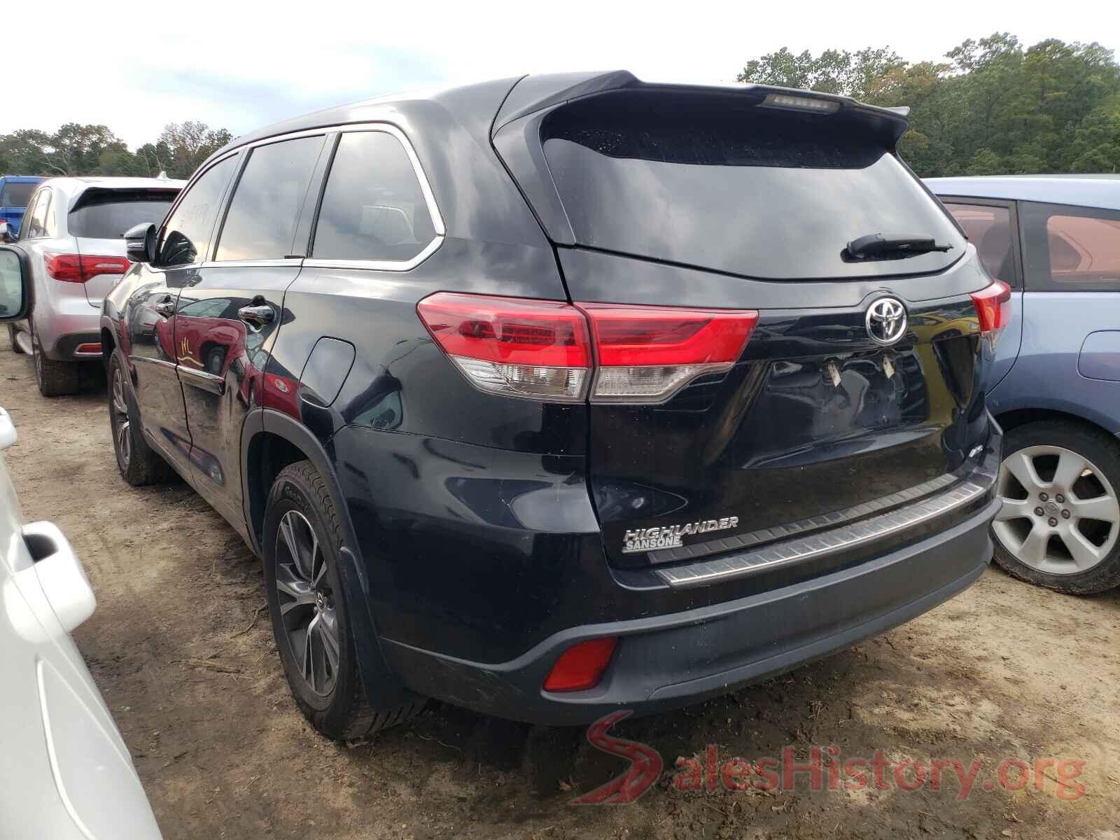 5TDBZRFH1JS847804 2018 TOYOTA HIGHLANDER