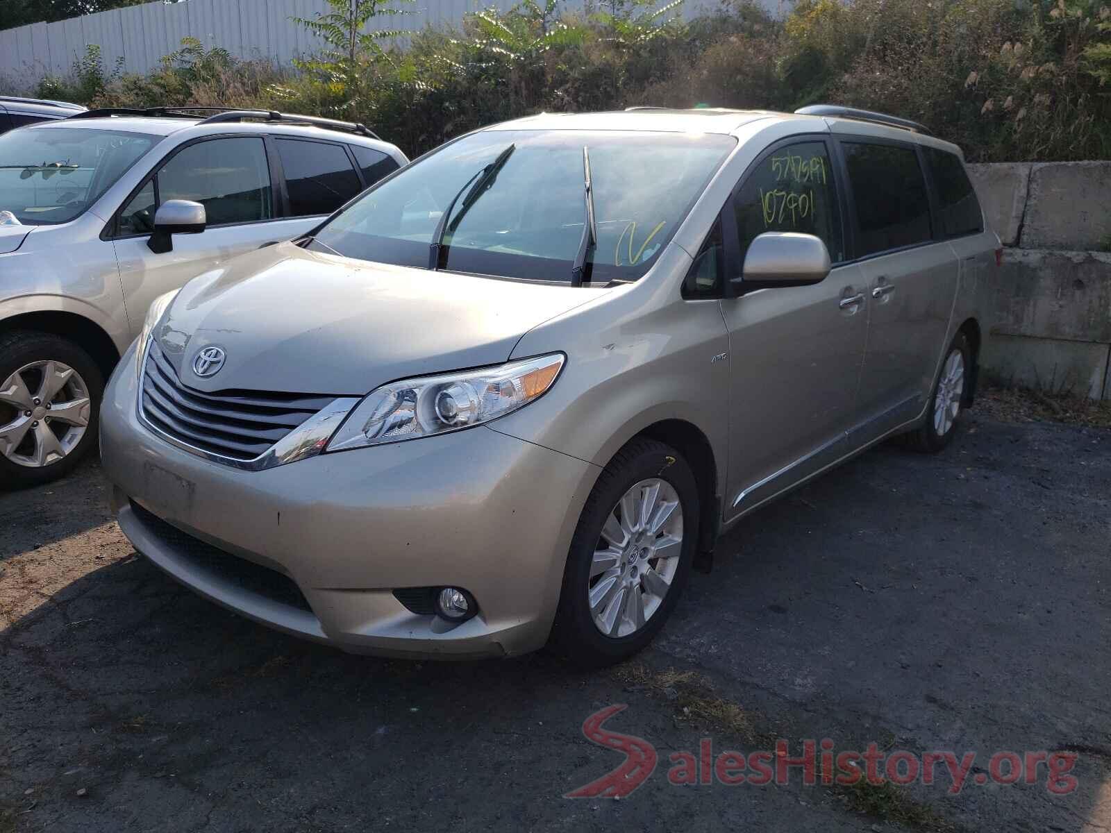 5TDDK3DC2GS141810 2016 TOYOTA SIENNA