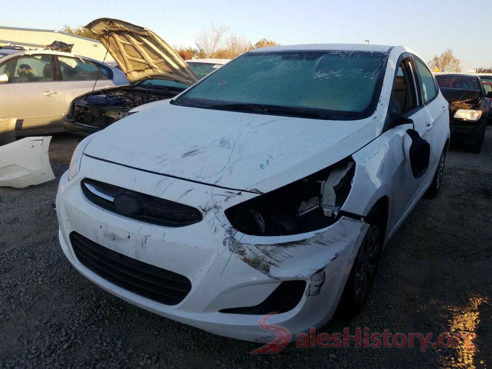 KMHCT4AE8HU310841 2017 HYUNDAI ACCENT