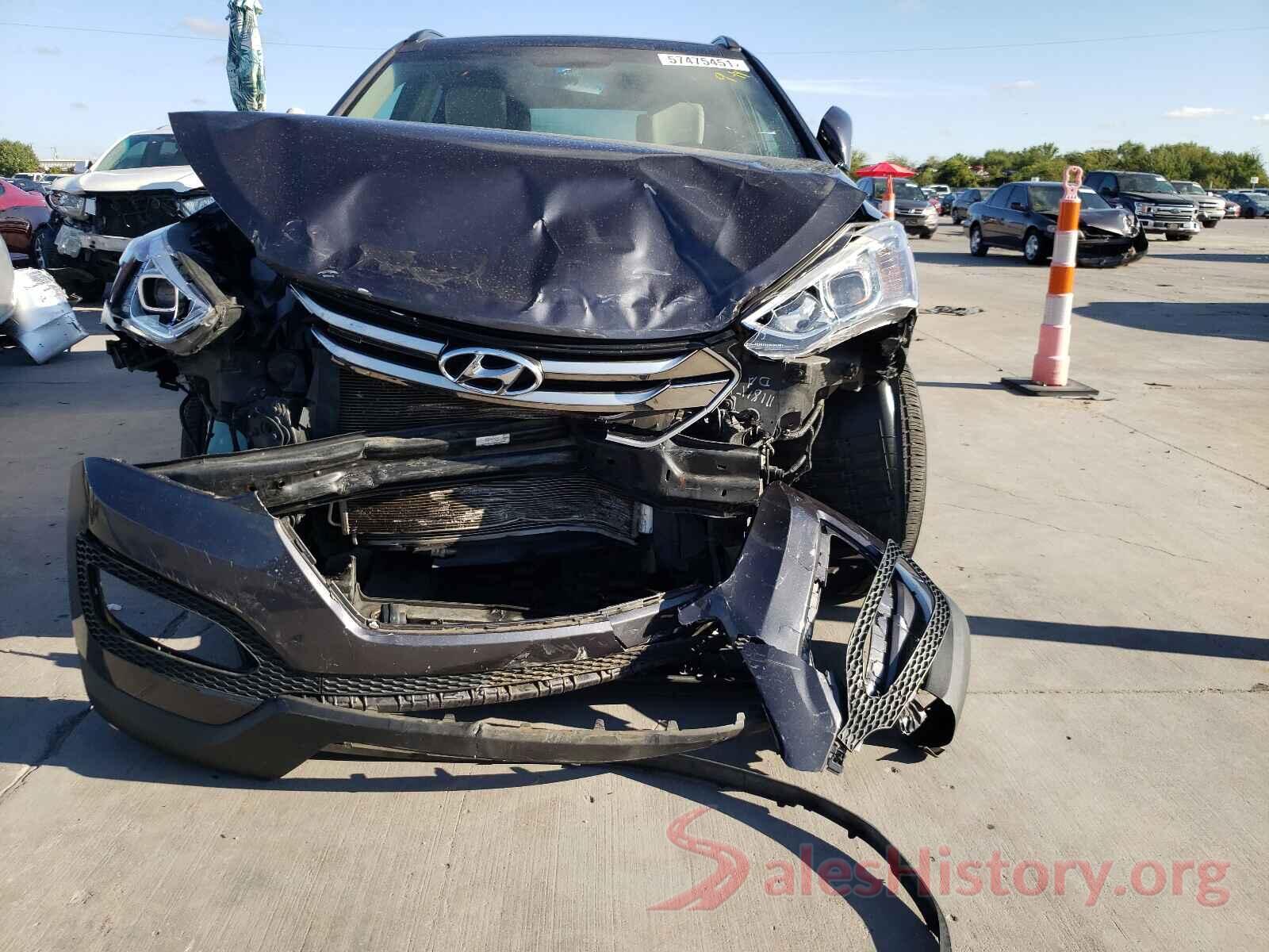 5XYZU3LB5GG371198 2016 HYUNDAI SANTA FE