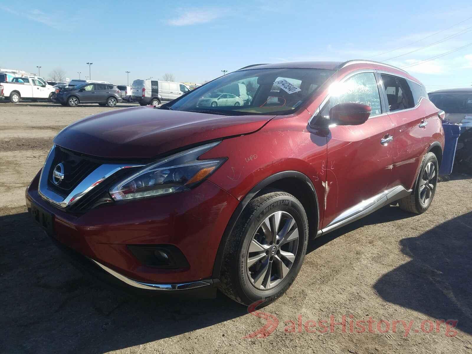 5N1AZ2MH5JN140535 2018 NISSAN MURANO