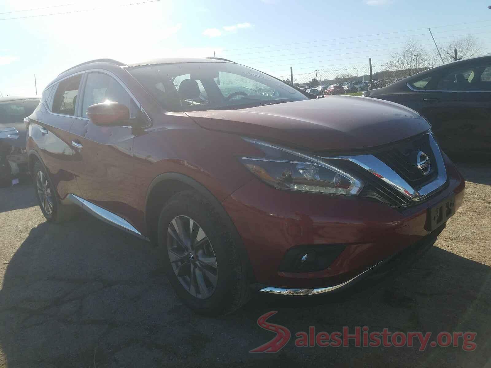 5N1AZ2MH5JN140535 2018 NISSAN MURANO