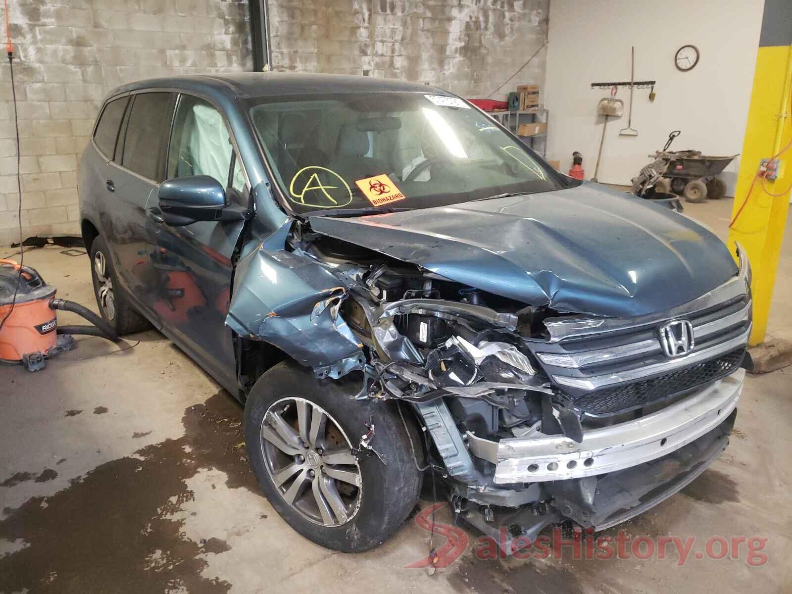 5FNYF6H3XHB009644 2017 HONDA PILOT