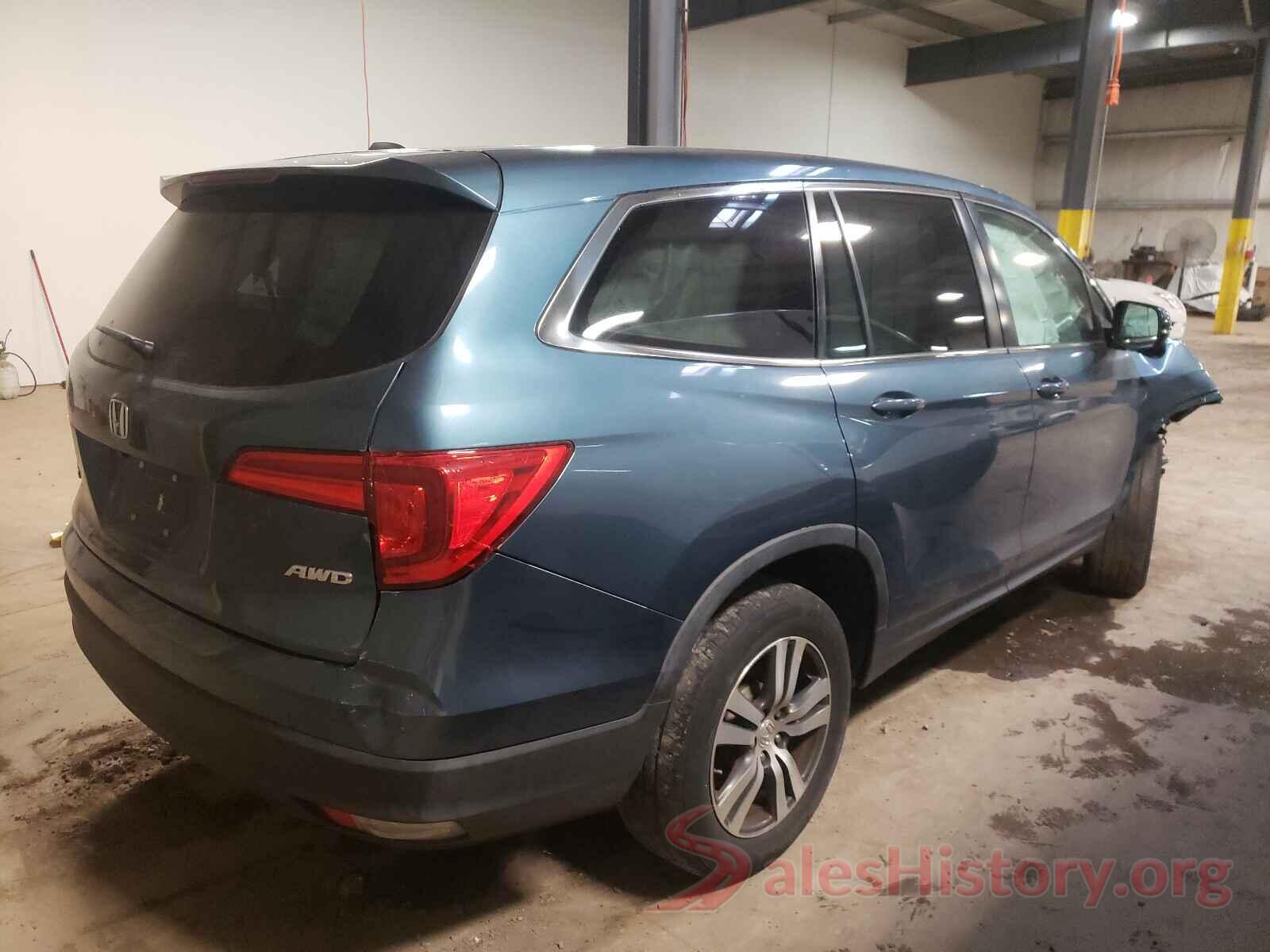 5FNYF6H3XHB009644 2017 HONDA PILOT