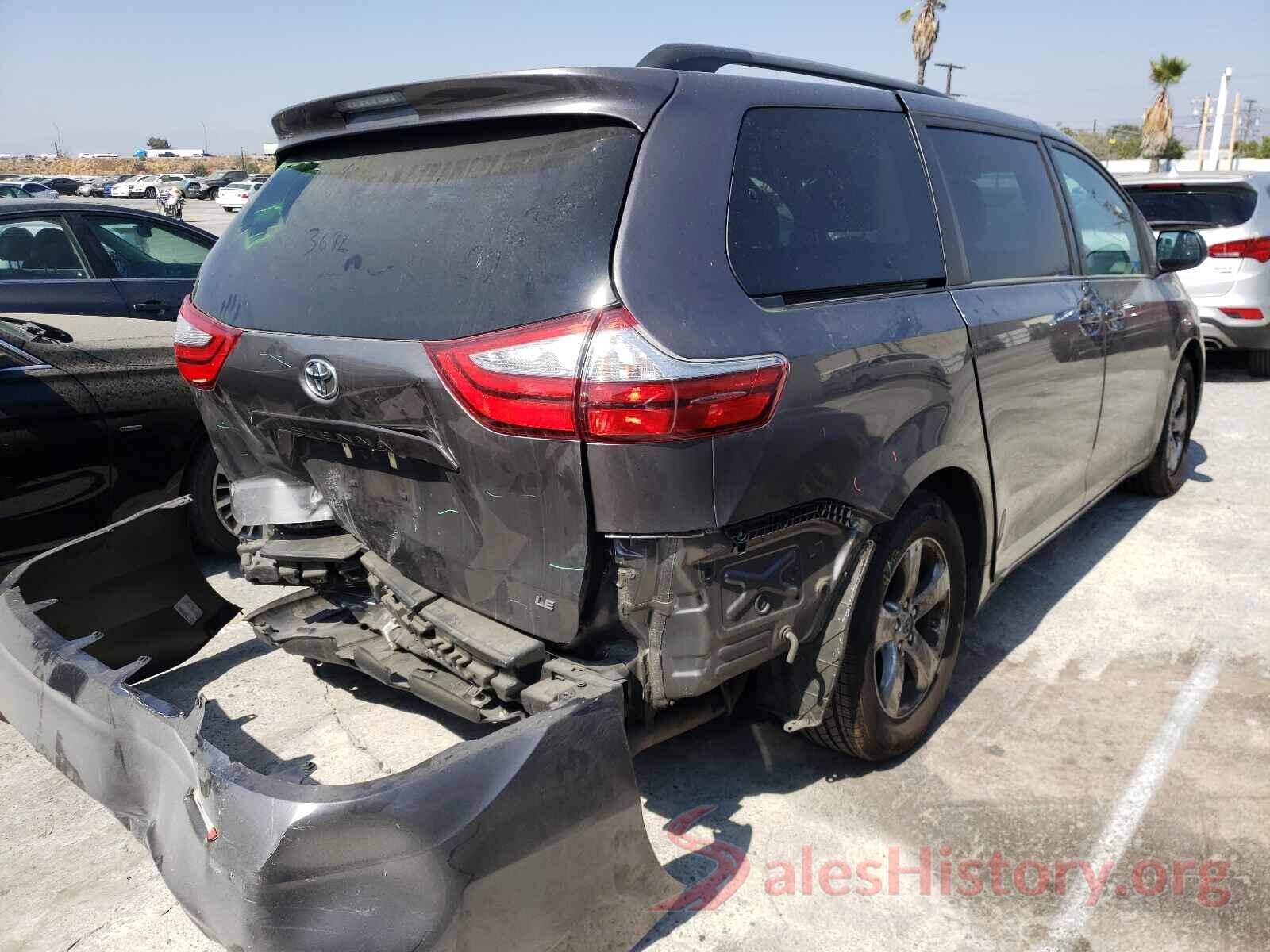 5TDKZ3DC4HS831269 2017 TOYOTA SIENNA