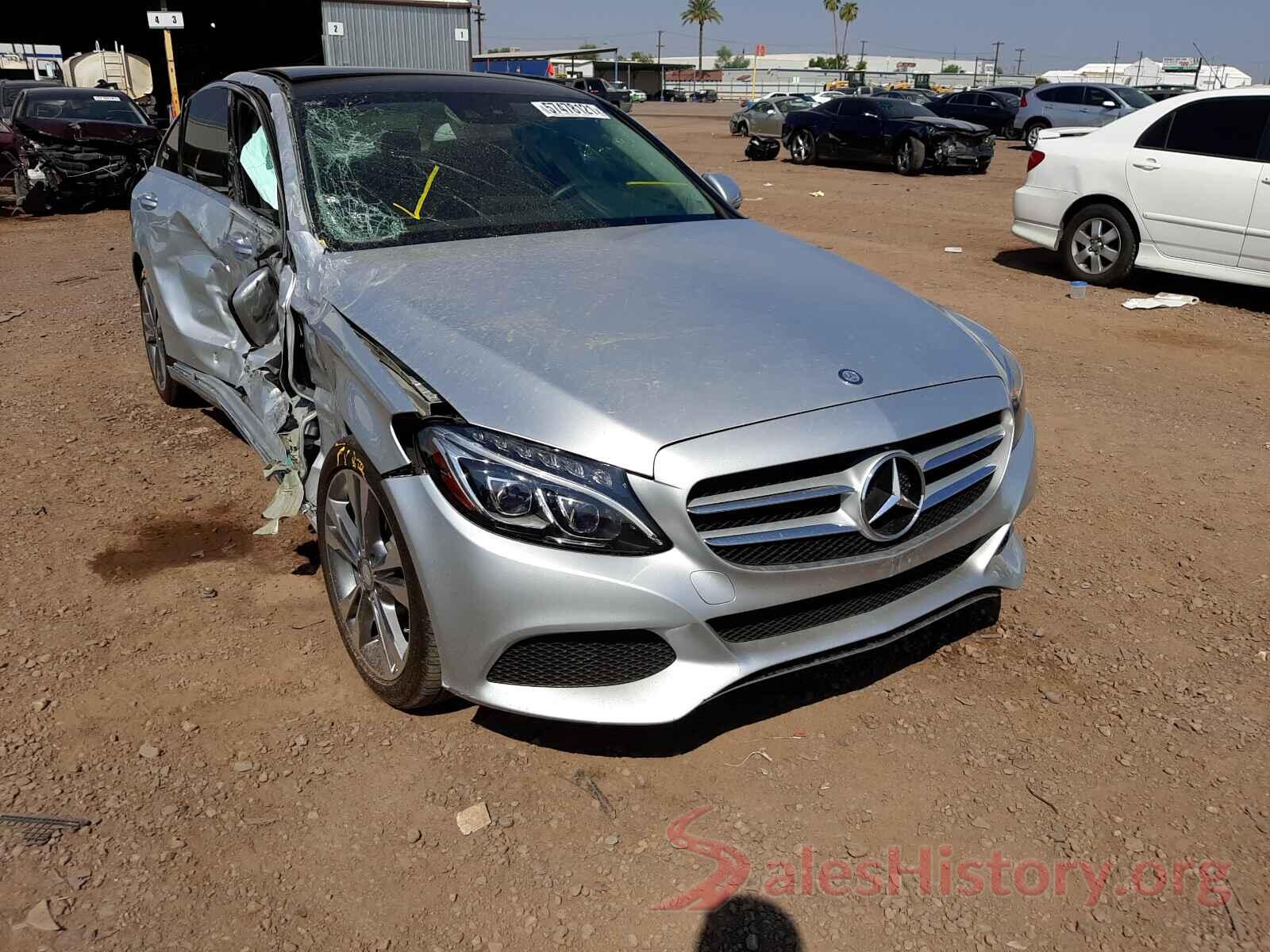 55SWF4JB7GU107301 2016 MERCEDES-BENZ C-CLASS