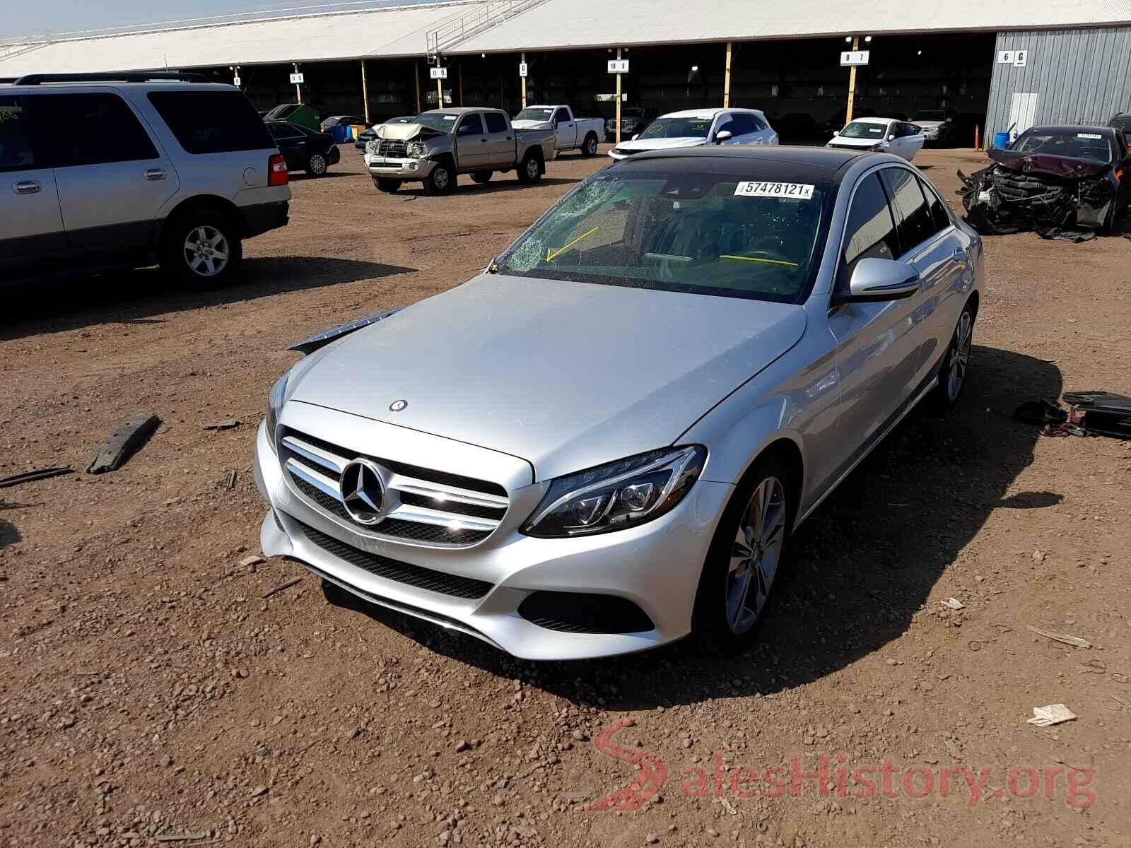 55SWF4JB7GU107301 2016 MERCEDES-BENZ C-CLASS