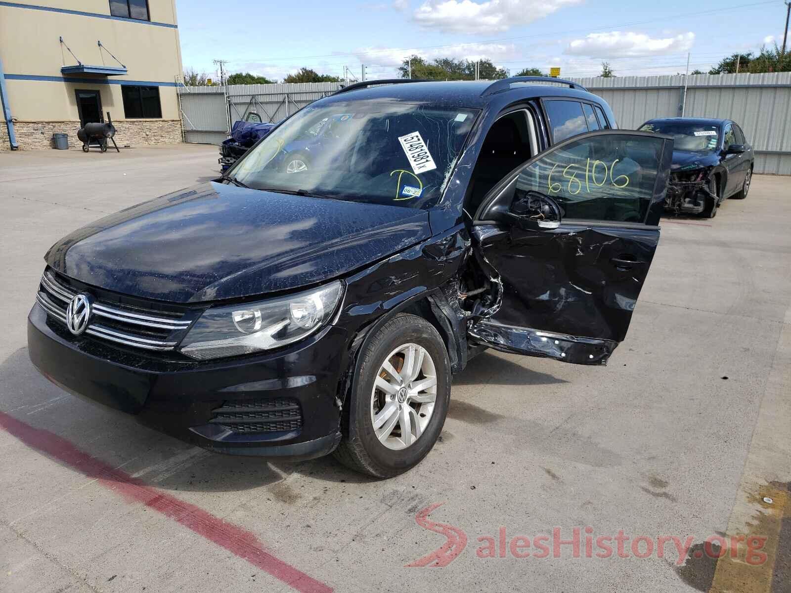 WVGAV7AX7GW585656 2016 VOLKSWAGEN TIGUAN