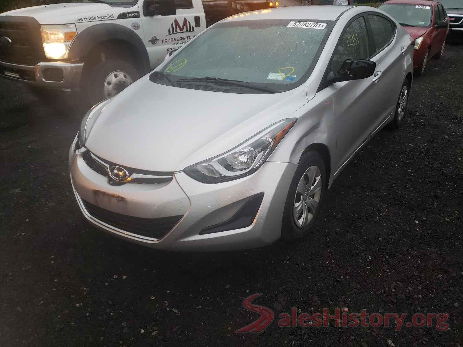 5NPDH4AEXGH764754 2016 HYUNDAI ELANTRA