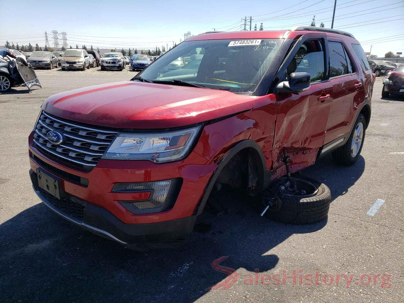 1FM5K7D82GGA07635 2016 FORD EXPLORER