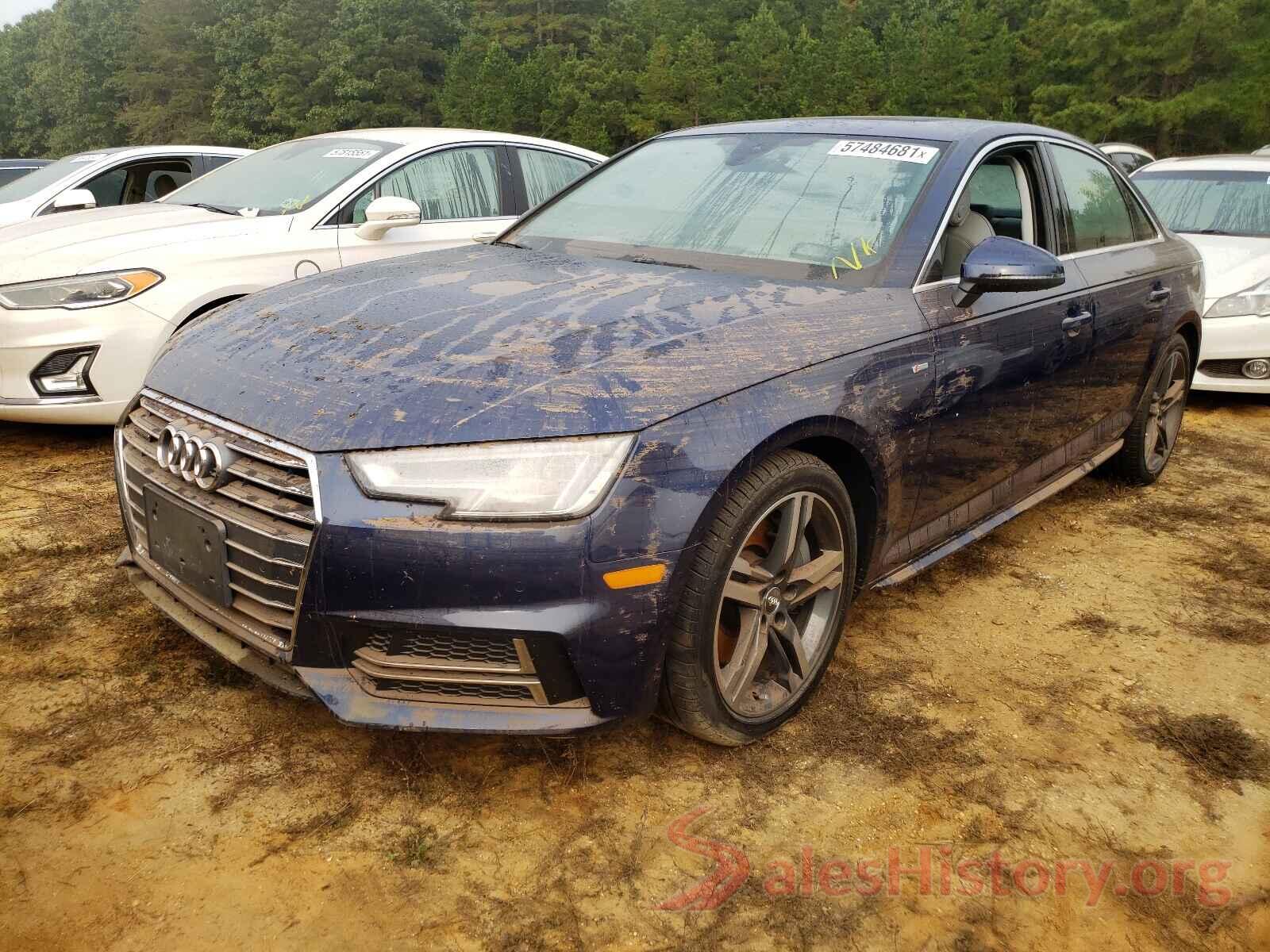 WAUENAF49JA116166 2018 AUDI A4