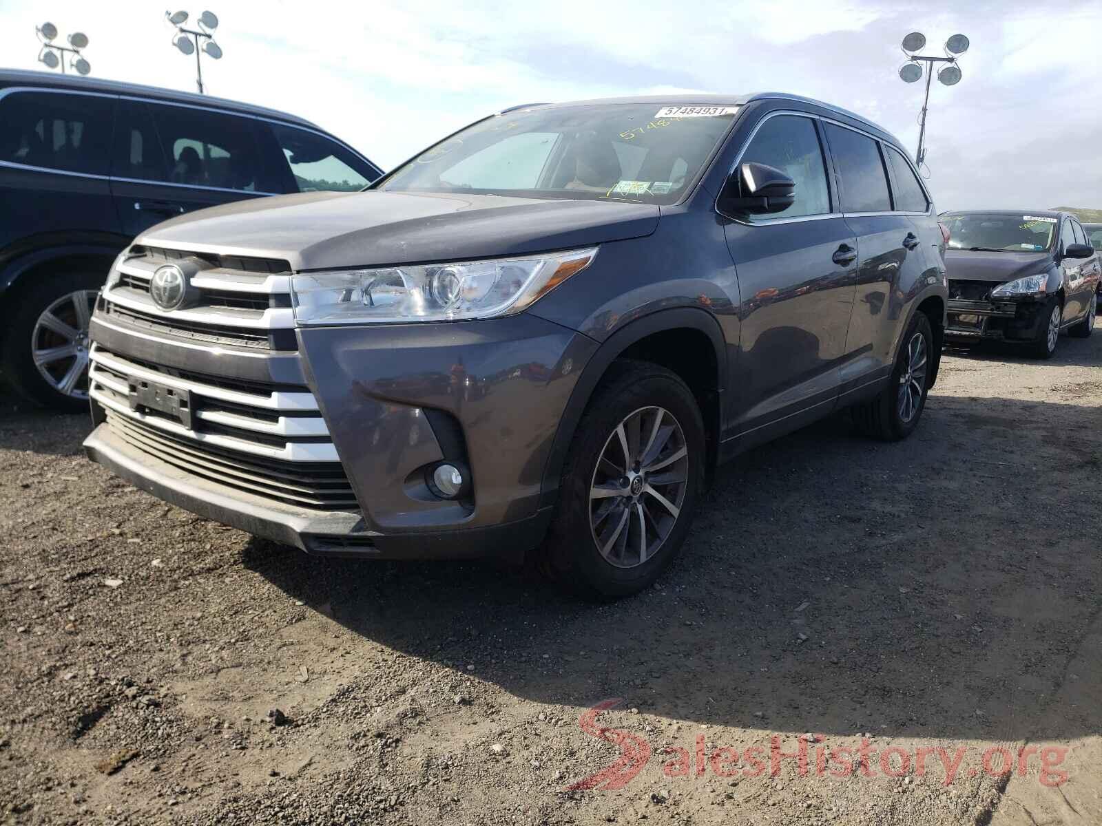 5TDJZRFH7JS841808 2018 TOYOTA HIGHLANDER