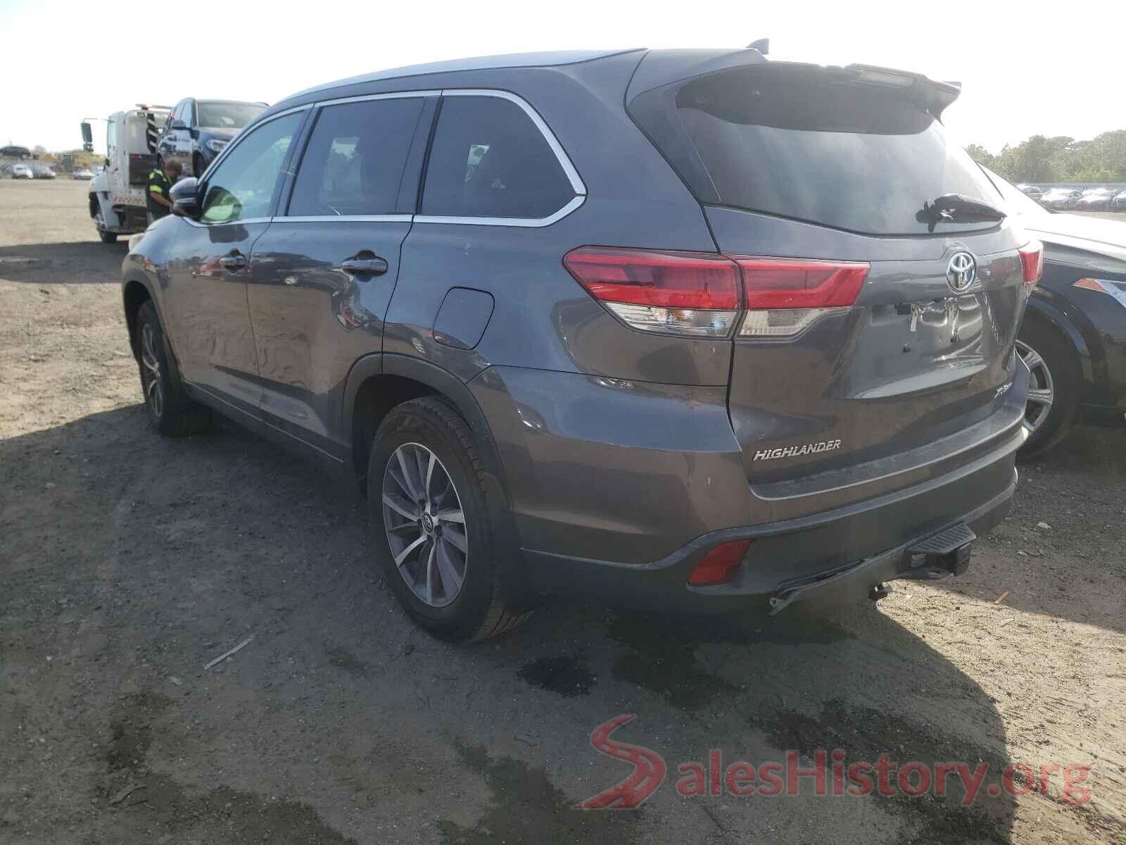 5TDJZRFH7JS841808 2018 TOYOTA HIGHLANDER