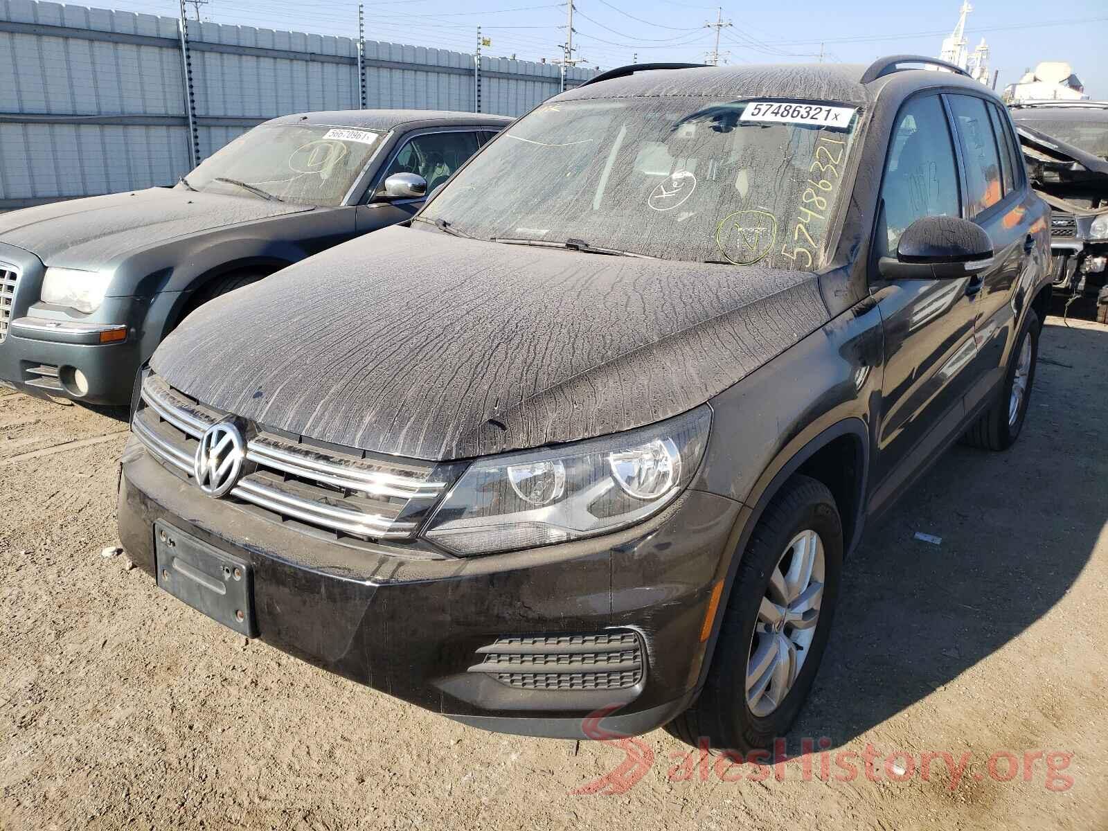 WVGAV7AX5HK038832 2017 VOLKSWAGEN TIGUAN