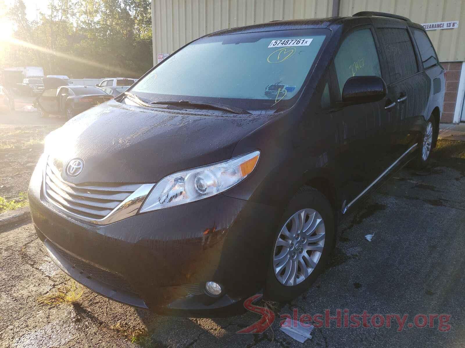 5TDYZ3DCXHS833554 2017 TOYOTA SIENNA