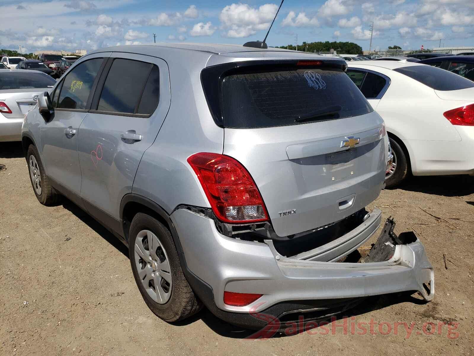 3GNCJKSB9JL165545 2018 CHEVROLET TRAX