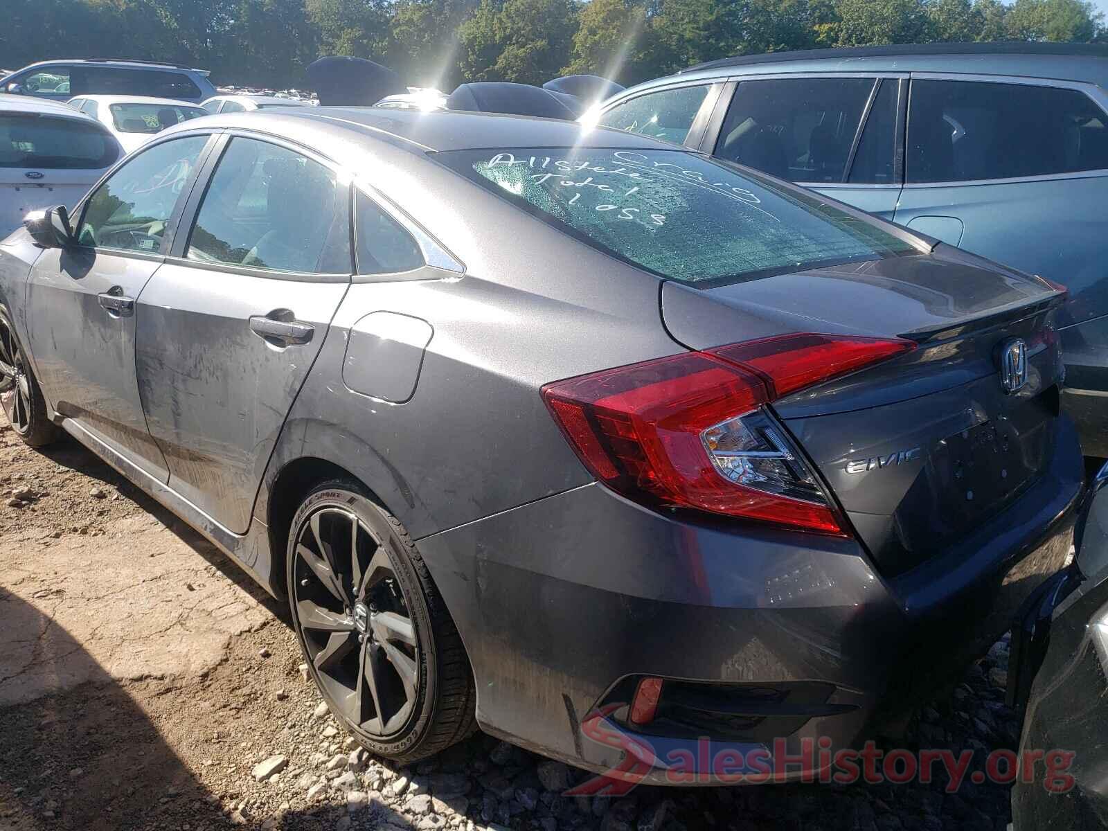 2HGFC2F83KH604006 2019 HONDA CIVIC