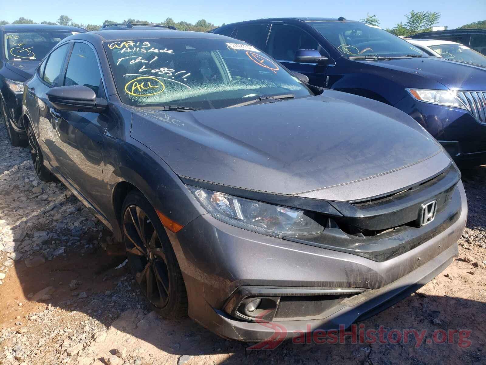 2HGFC2F83KH604006 2019 HONDA CIVIC